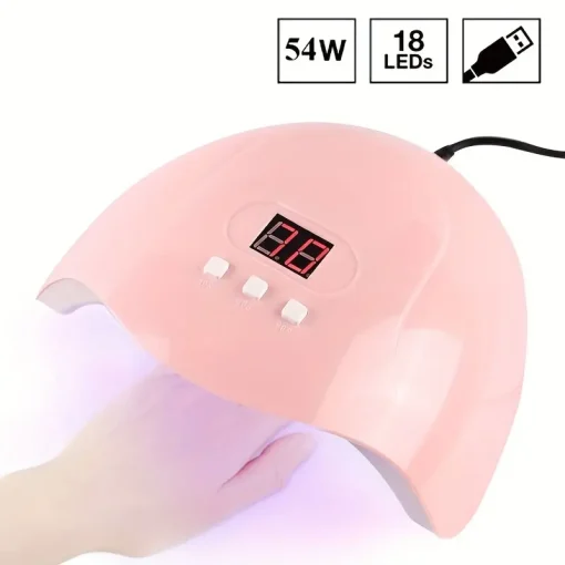 Set de Manicura Lampara , Lima , Esmaltes - Imagen 2