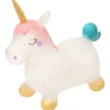 Unicornio saltarin Blanco