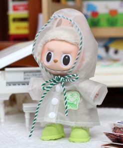 Ropa Labubu Capa de Lluvia