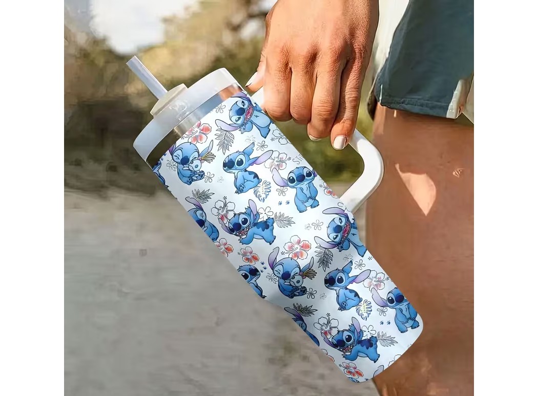 Jarra Vaso de Acero Stitch