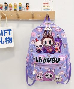 Mochila Labubu Lila 30 cm
