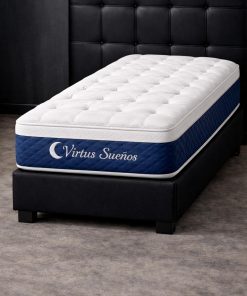 Conjunto Sommier Resorte Pocket 1 plaza x 27 cm Altura