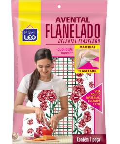 Delantal de Cocina franela polietileno con relleno