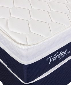 Alternative view of Conjunto Sommier Resorte Pocket 1 plaza x 27 cm Altura