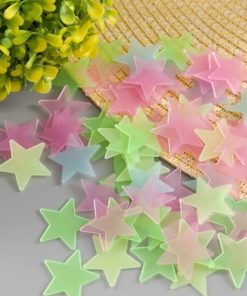 Pack de 100 piezas de Estrellas luminosas