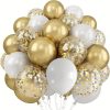Arco de Globos Dorados x 30 Piezas