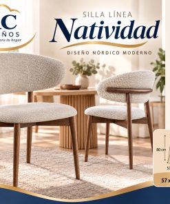 Silla tapizada Linea Natividad