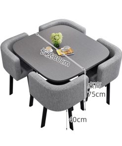 Alternative view of Juego de Comedor con 4 sillas