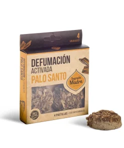 Pastilla x 4 Unidades Defumacion Palo Santo Sagrada Madre