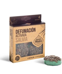 Pastilla x 4 Unidades Defumacion Salvia Sagrada Madre
