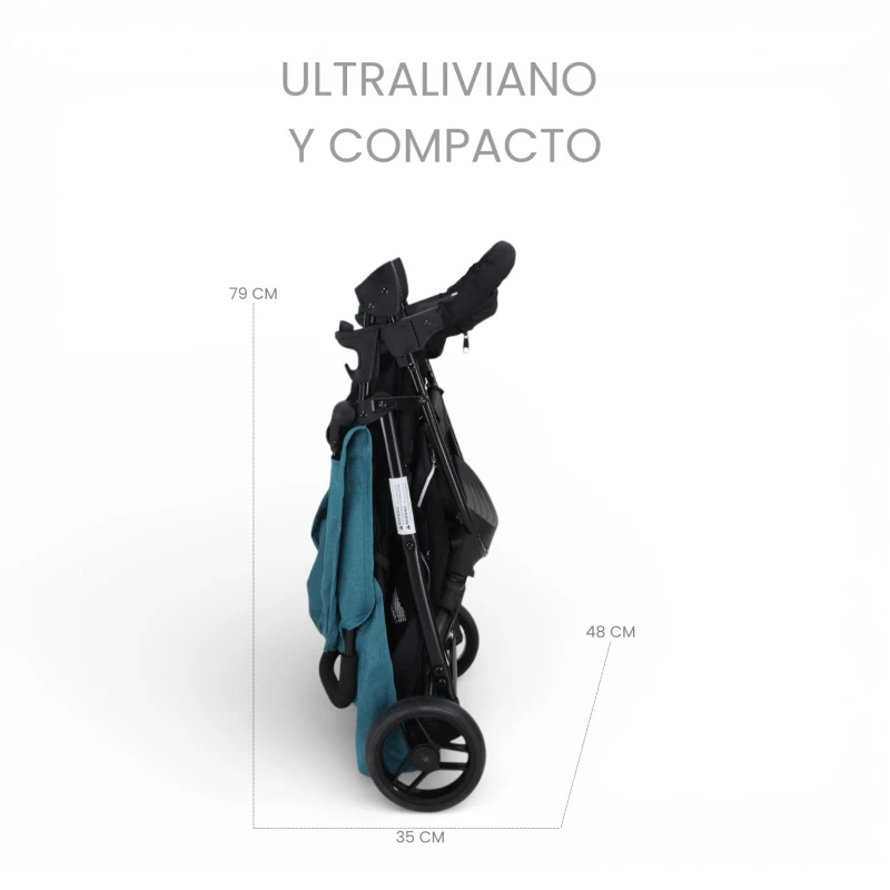 Coche Travel System ELORA TS + Baby Silla BebesiT - Imagen 2