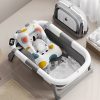 Bañera bebe con reductor con indicador de temperatura 3 colores