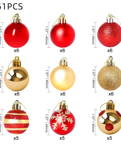 Alternative view of Set de 50 piezas navideñas