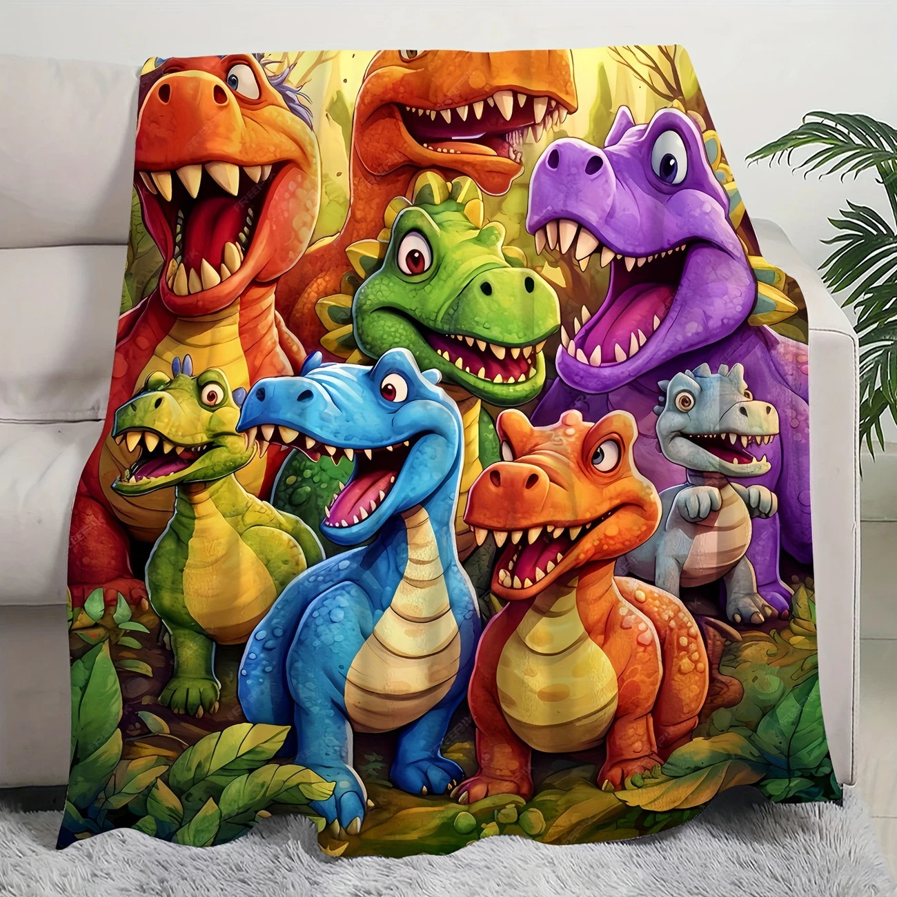 Manta Sotf Dinosaurios 1 plaza - Imagen 2