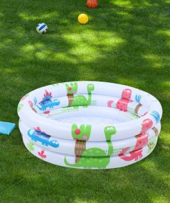 Piscina redonda inflable 3 aros Bebe 90 cm
