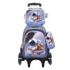 Set mochila carrion mas lunchera mas cartuchera espacio