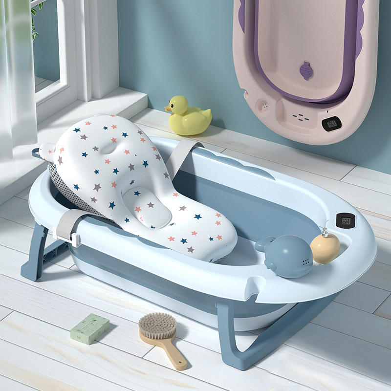 Bañera bebe con reductor con indicador de temperatura 3 colores - Imagen 4