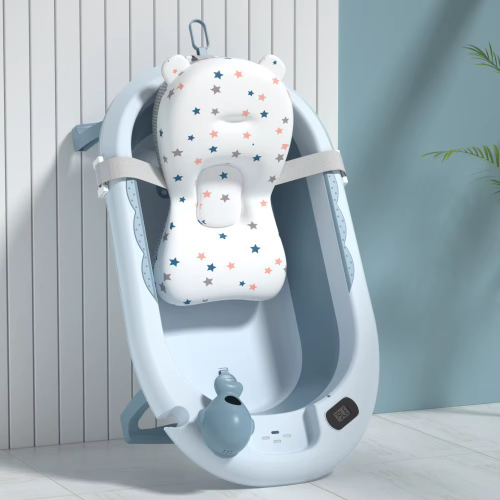 Bañera bebe con reductor con indicador de temperatura 3 colores - Imagen 8