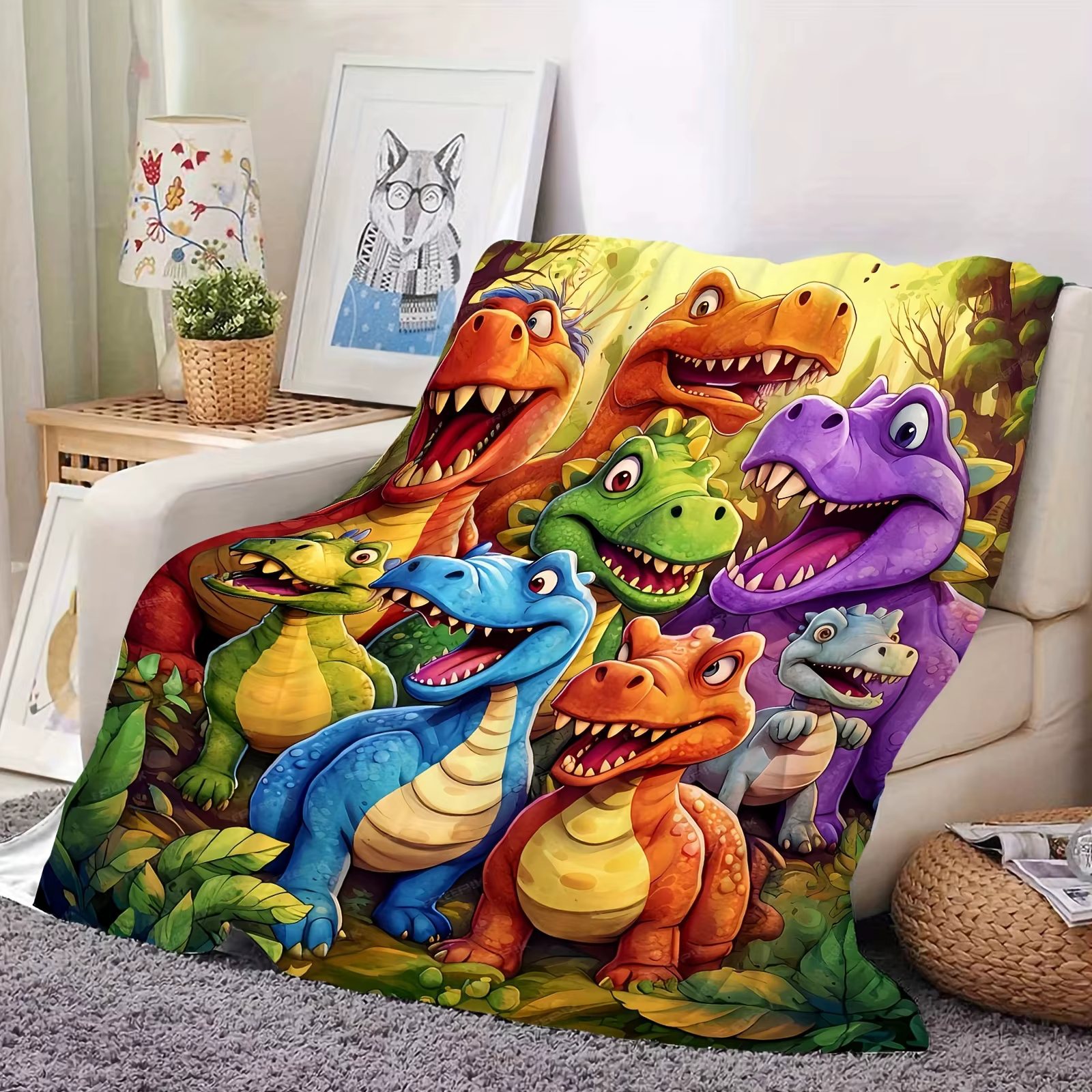 Manta Sotf Dinosaurios 1 plaza - Imagen 3