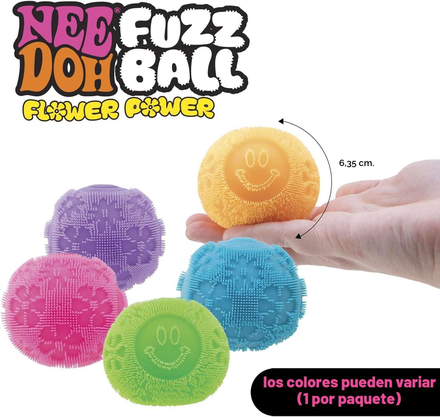 Pelotas Anti estres Nee Doh Fuzz Ball - Imagen 4